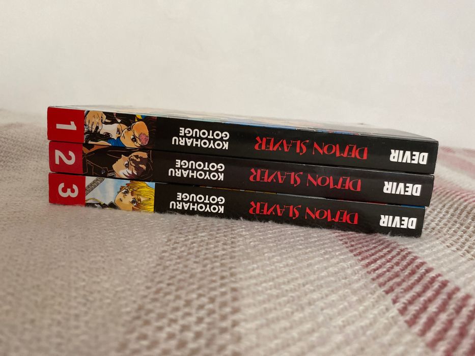 Demon Slayer (kimetsu no yaiba) 1 - 3 vol