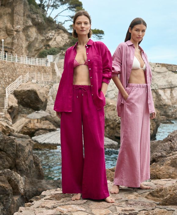 Ленен сет Oysho M