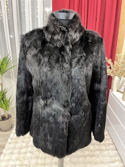 Haina din blana naturala de iepure marime s