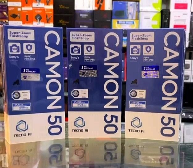 TECNO CAMON 50 New Super Aksiya+Dastafka