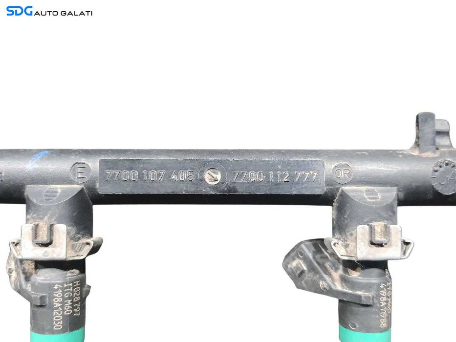 Rampa cu Injectoare Renault Laguna 2 1.6 1.8 2.0 16V 2001 - 2007 Cod 7700107405 7700112777 H028797 [N3008]