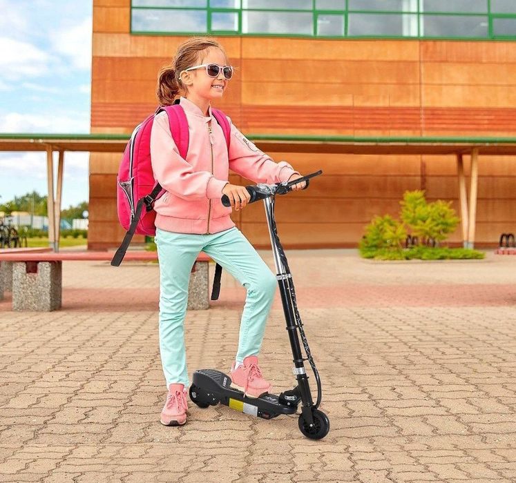 HOMCOM trotineta electrica, pentru copii, 74x36x73-91cm,accept schimb