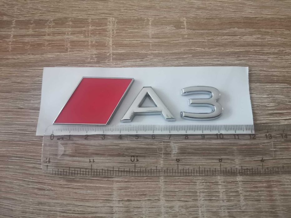 сребриста емблема Audi A3 нов стил