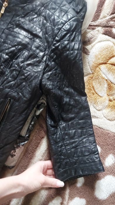 Куртки кожа и пух