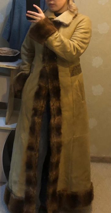 продам дубленку из натуральной овчинки