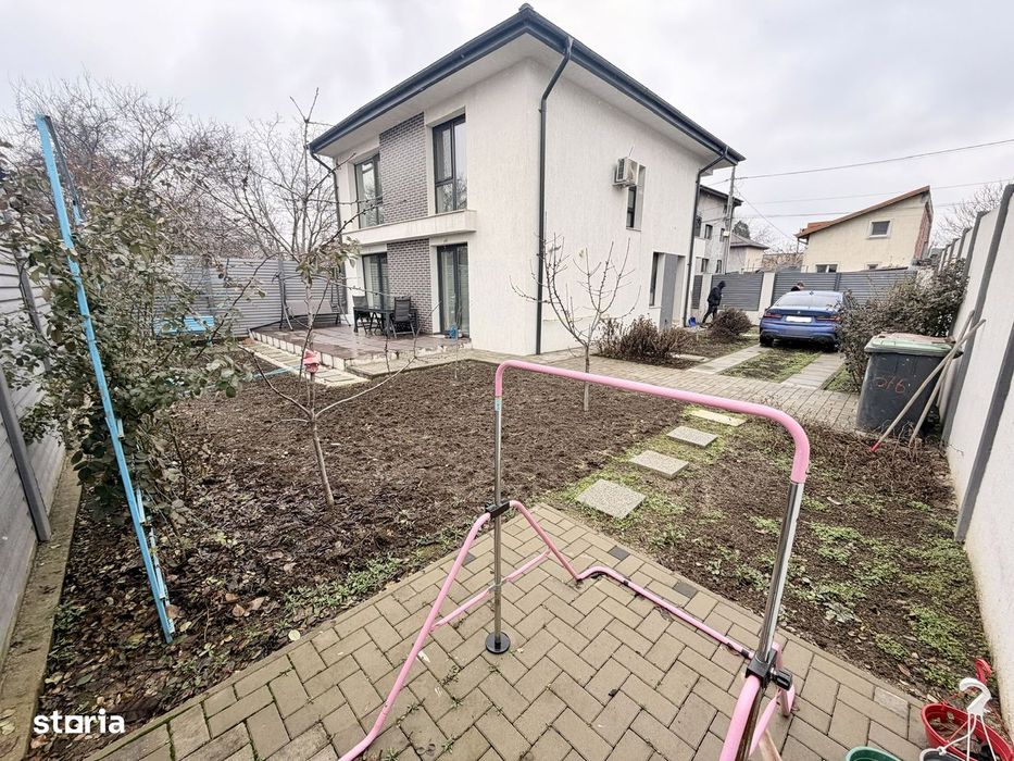 Casa moderna sector 4 P+1+Pod. 5 cam.Util 125mp. Terem 296mp