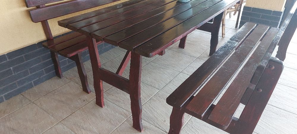Set mobilier gradina lemn