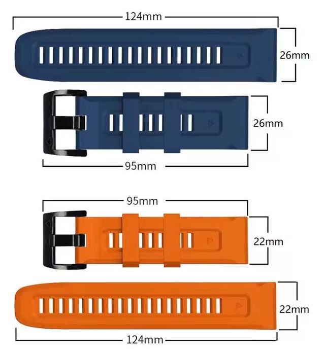 Силиконови Каишки за Huawei Watch GT2 / GT2 Pro/ GT3 / GT3 Pro 22 мм