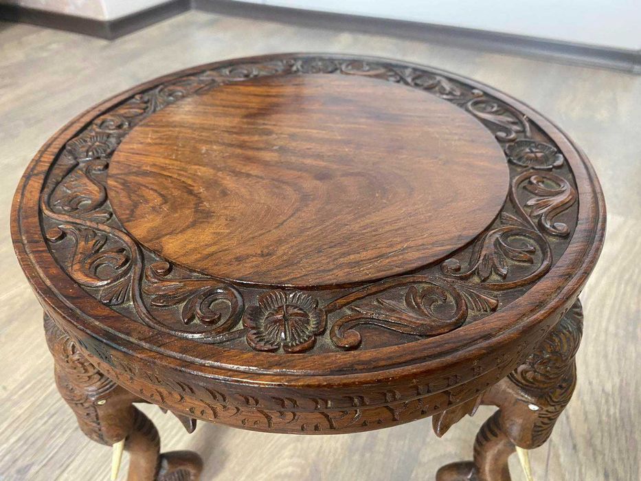 НАМАЛЕНА* Англо-индийска антична помощна маса от 1890г.