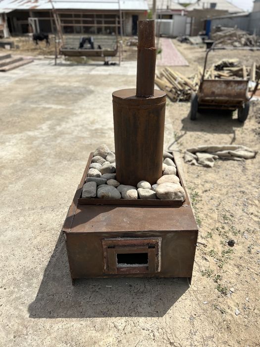 Печи для бани газовый