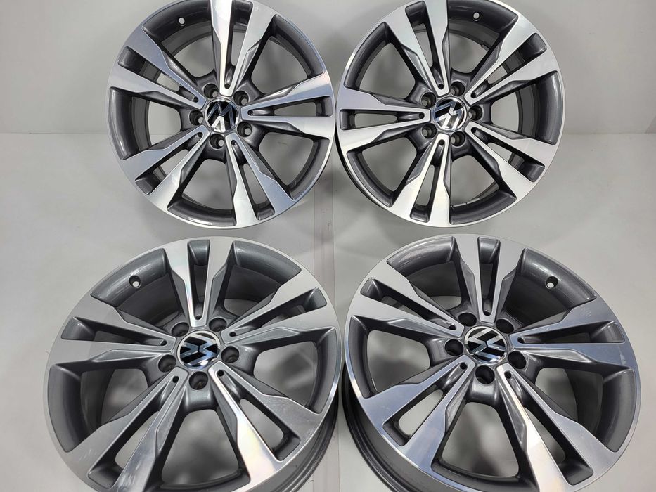 Vand jante Bicolore 5x112 R18 pt VW Passat, Tiguan, Golf 5-6-7, Sharan
