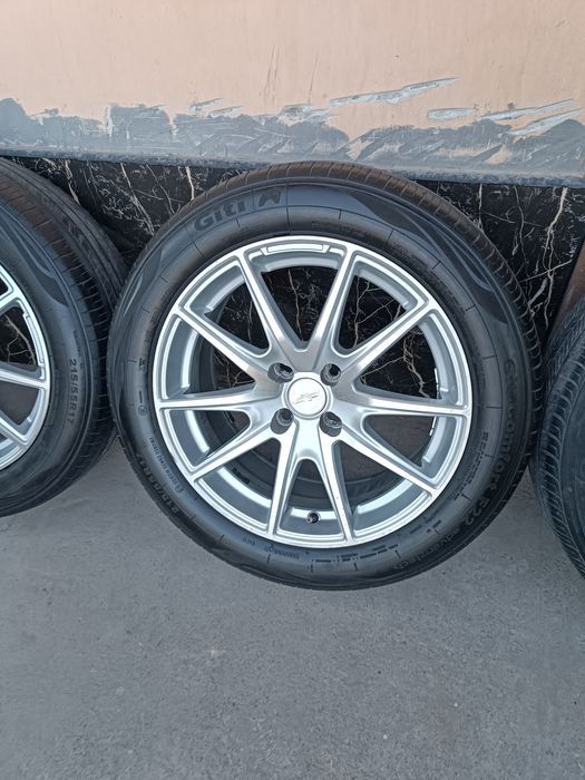 Vossen Diska Balon Sotiladi 215 55 R17 Holati Yaxshi Ayibi Yoq