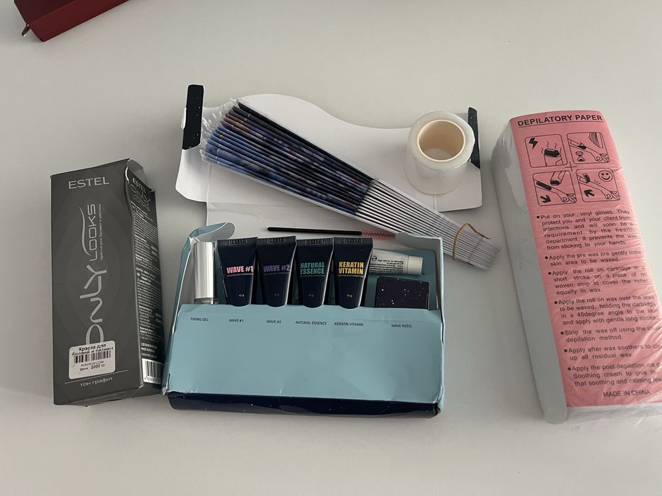 Продам материалы для наращивания и ламинирование ресниц