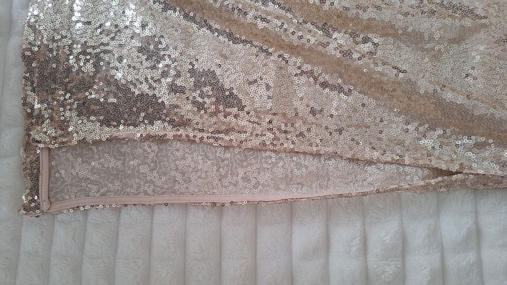 2 buc.  Fusta cu paiete/ piele