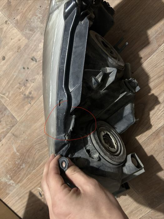 фара правый передний corolla 2007 E150