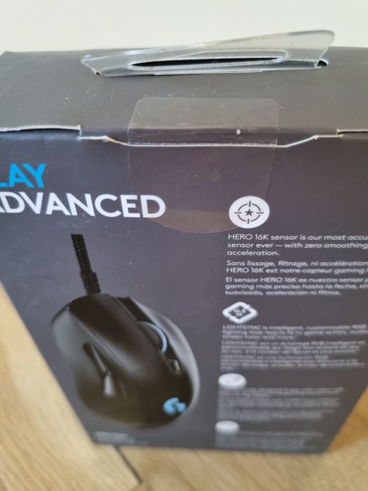 Mouse gaming Logitech G403 Hero 16K DPI, Negru