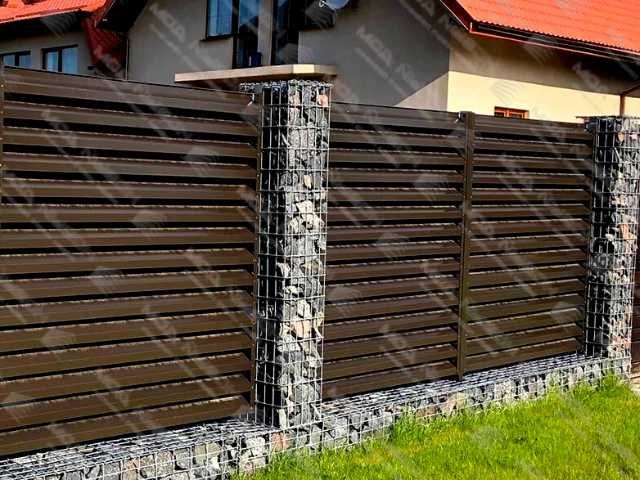 Забор жалюзи от производителя