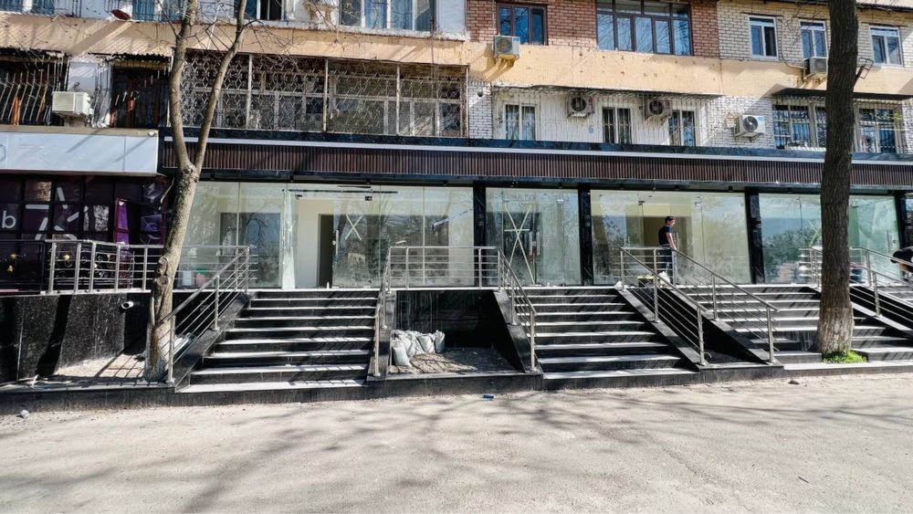 88м² первая линия Чиланзар — фасад 7м, метро Хамза