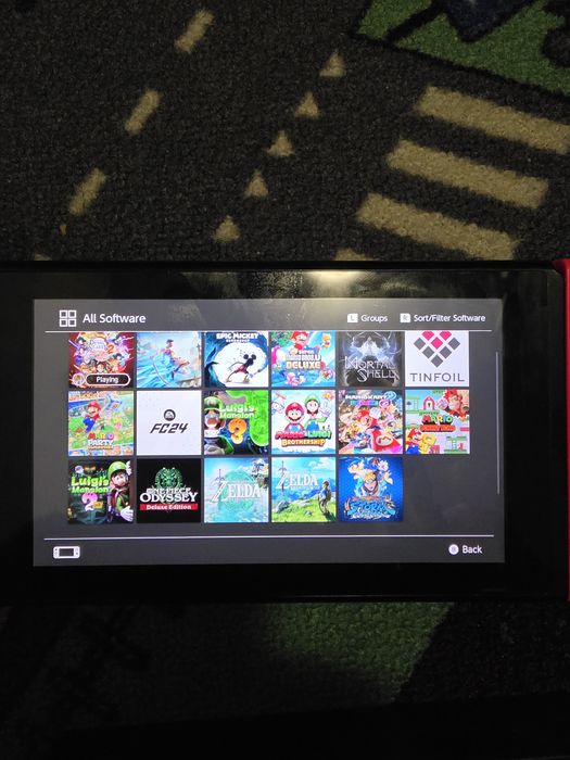 Nintendo switch 1 modat