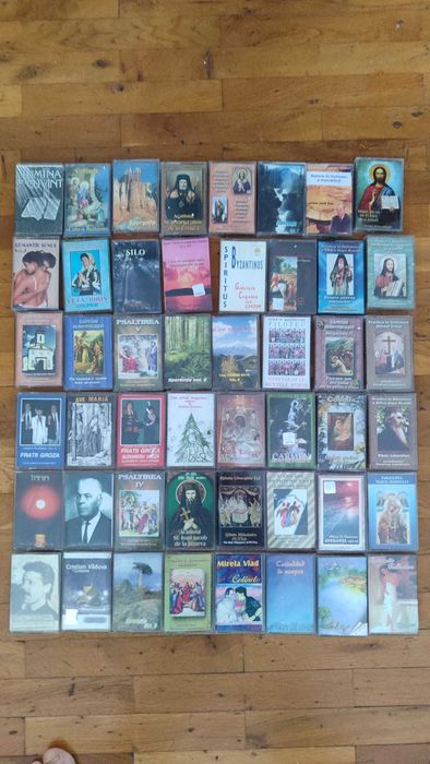 Casete/cd/dvd cu predici și muzică religioasă