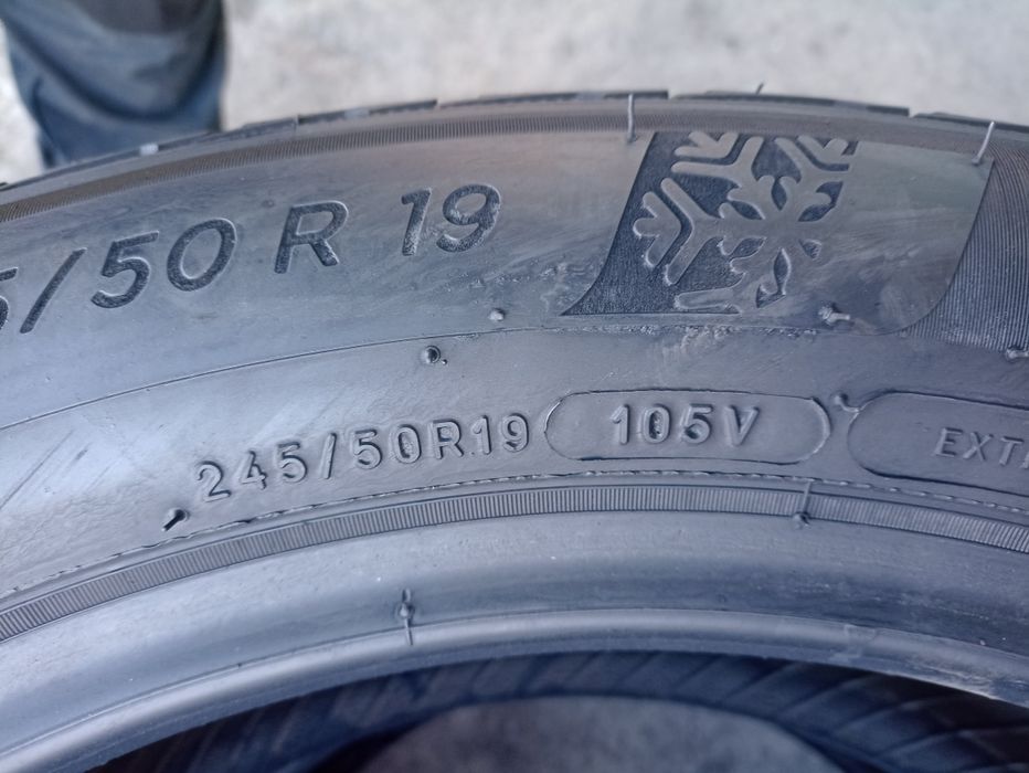 4 anvelope RunFlat de iarna ca si noi Michelin 245/50 R19 2xdot 1119 2