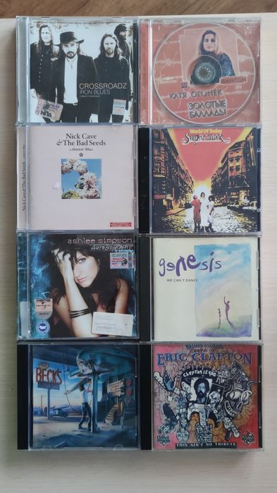 Аудио компакт диски рок, классика, эстрада