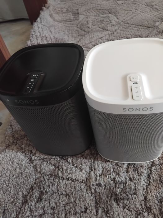 Boxa wireless SONOS Play:1, White/Black |