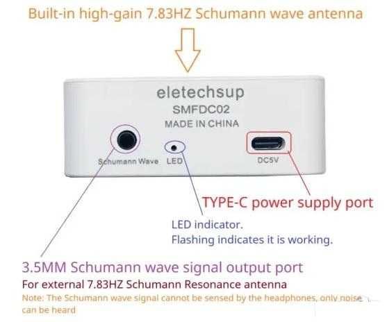Синусоидален Резонансен Генератор Шуманов Резонатор на Шуман 7.83HZ