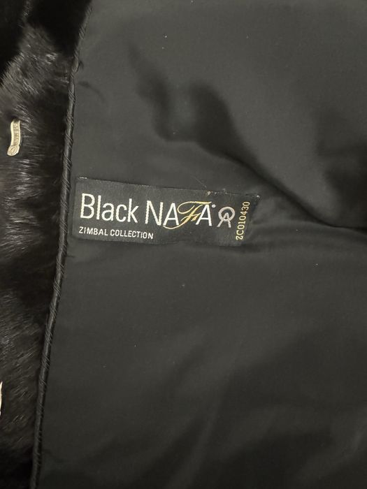 Шуба норковая Black NAFA Zimbal Collection (Дубай)