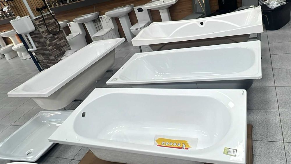 ванна (стальная, акриловая)