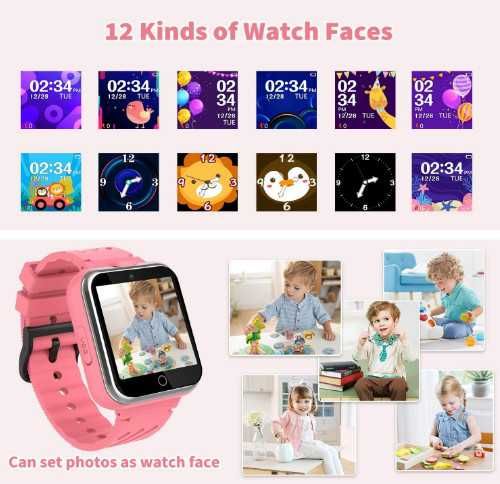 Детски смарт часовник YEDASAH, 24 игри, аларма, музикален плейър