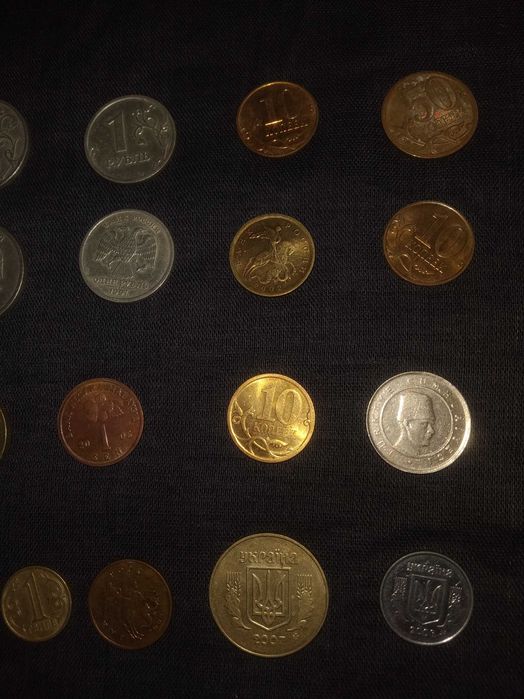 Монеты советские и зарубежные для коллекции ОПТОМ