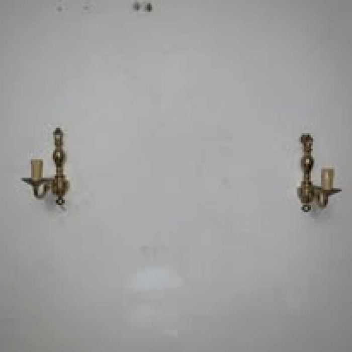 Set de 2 aplice de perete din bronz