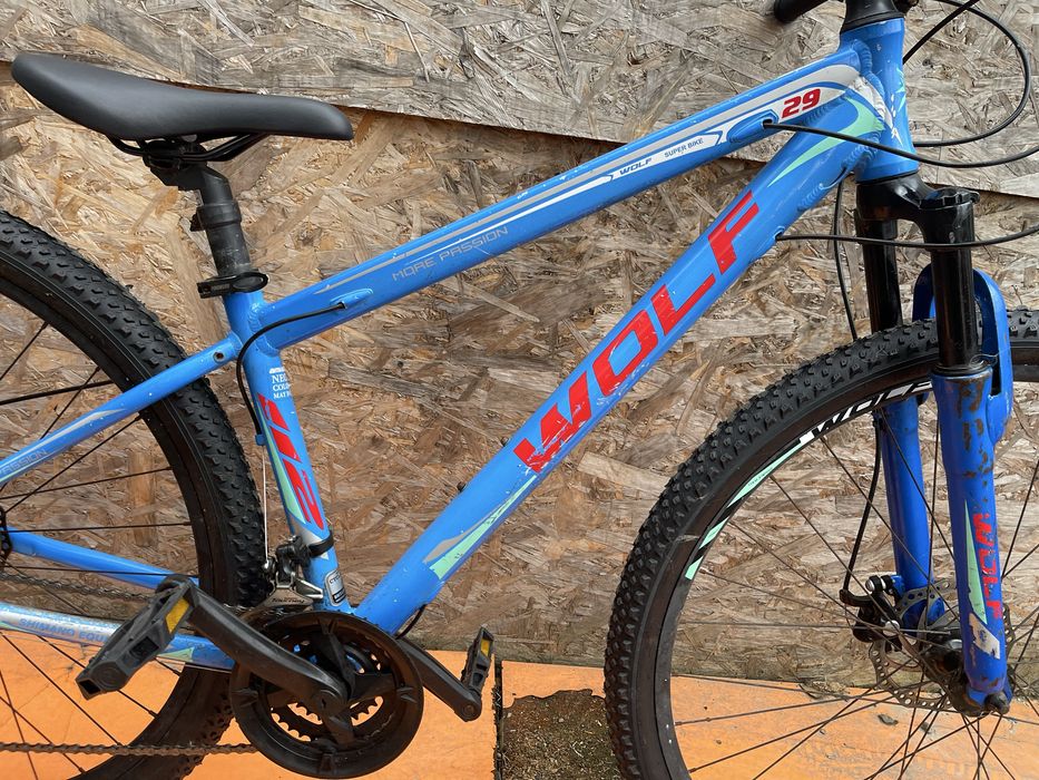Bicicleta wolf frane pe disc cadru aluminiu roti 29”