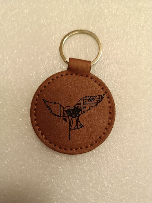 Breloc din Piele personalizat cu gravură Laser