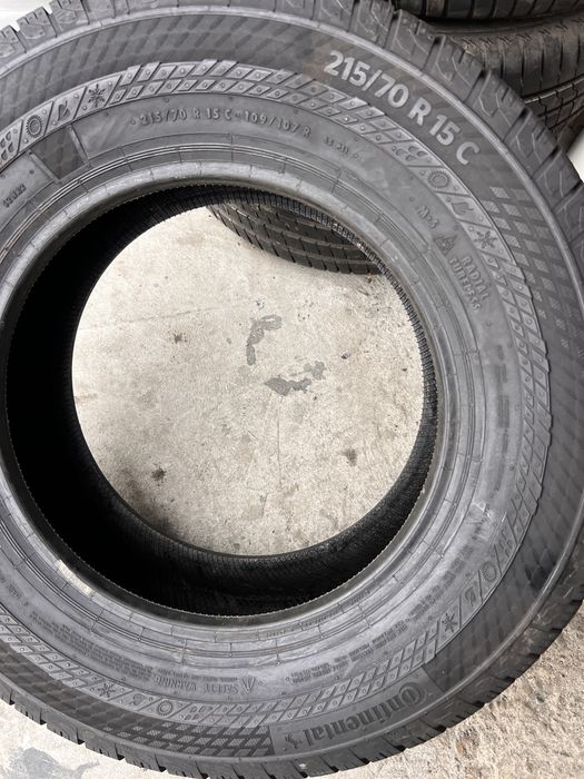 2 anvelope iarna ca NOI 215/70/15 C , Continental , 8.5 mm