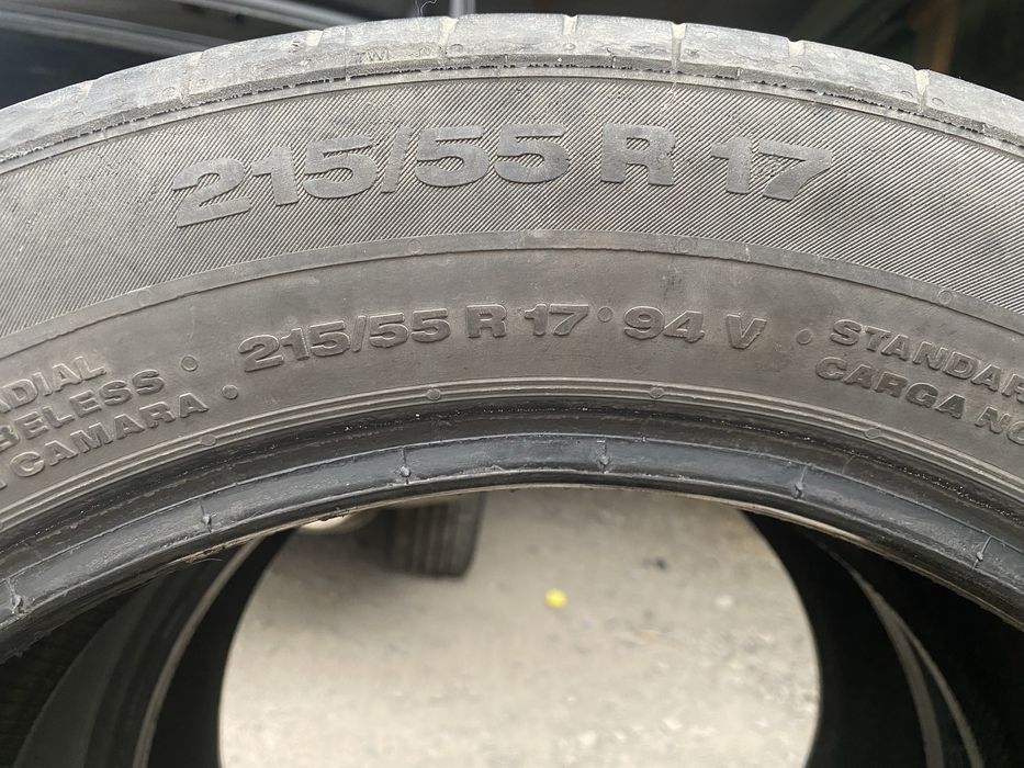 Летние шины 215/55/17