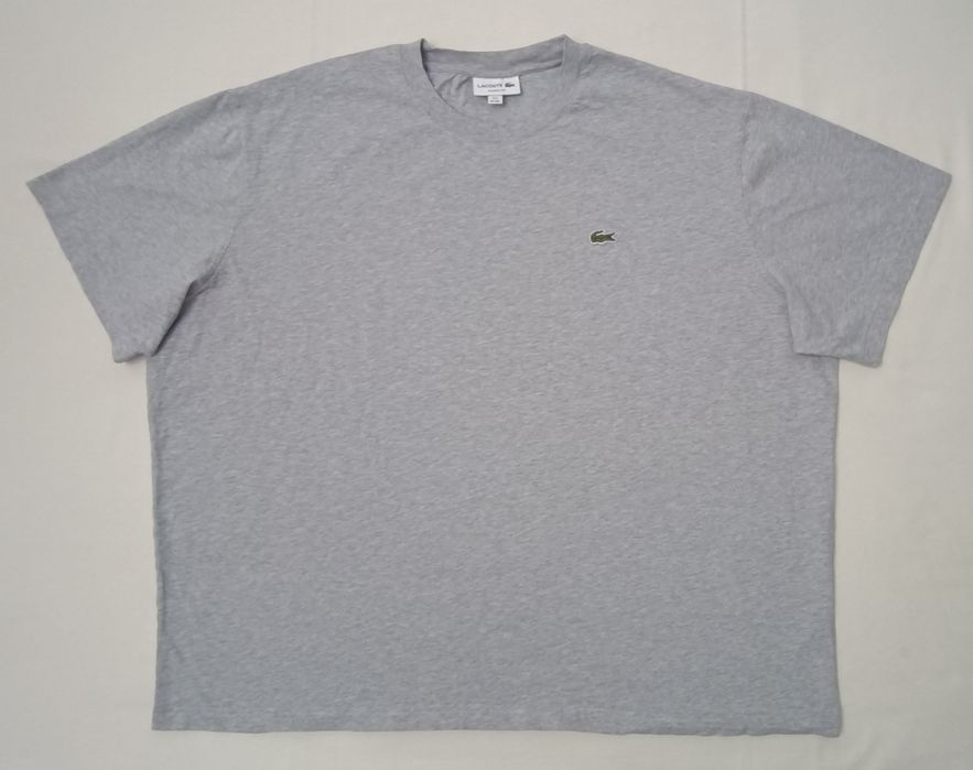 Lacoste Cotton T-Shirt оригинална тениска 4XL памучна фланелка