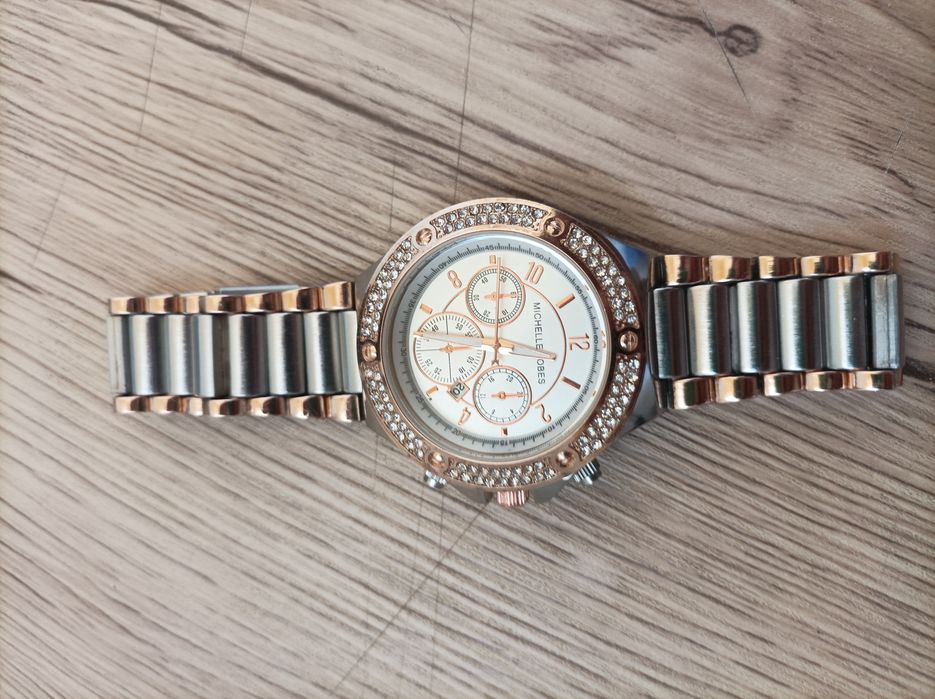 Ceas Michael Kors Bradshaw, dama, roz, otel inoxidabi