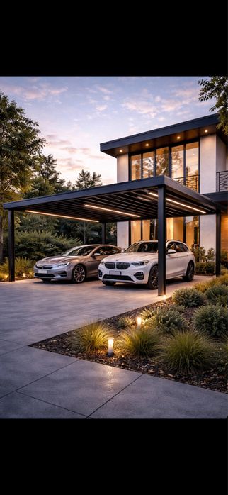 Proiectare + confectii metalice balustrade, pergole, carport, garduri,