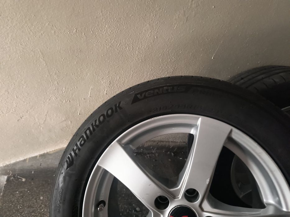 Roti complete vara215/55/16  5x108 pentru Ford