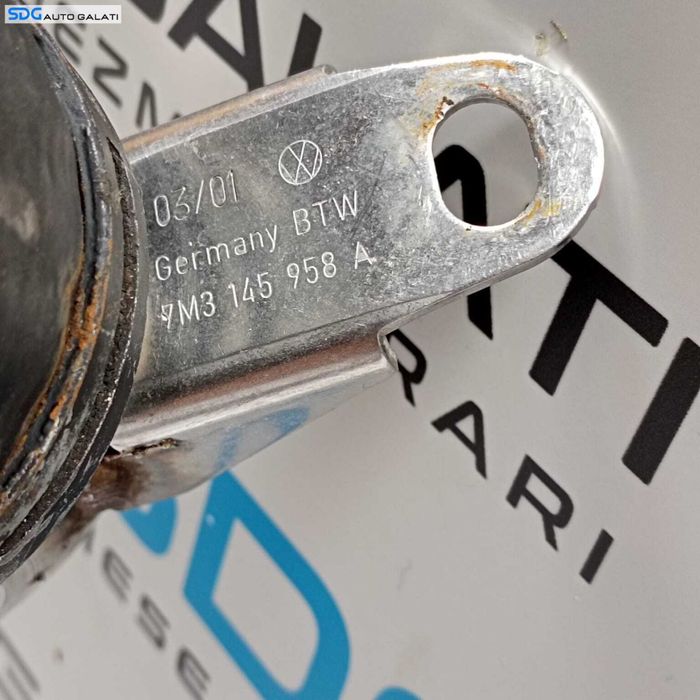 Teava Conducta Furtun Presiune Aer Radiator Intercooler Seat Alhambra 1.9 TDI AUY 1995 - 2010 Cod 7M3145958A [X1134]