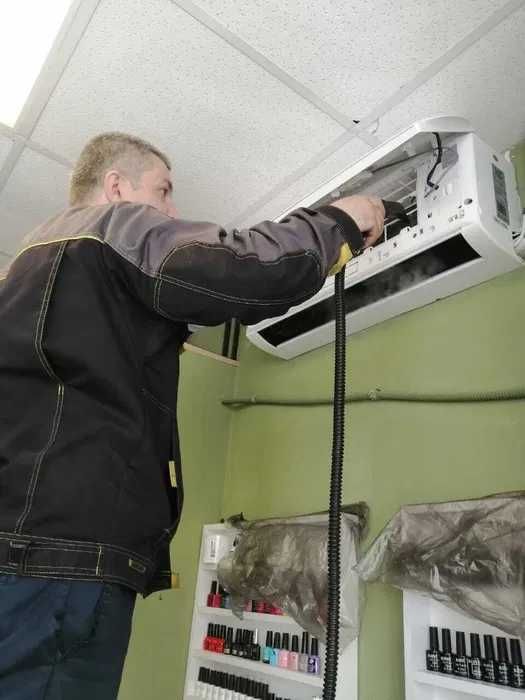 Установка кондиционера