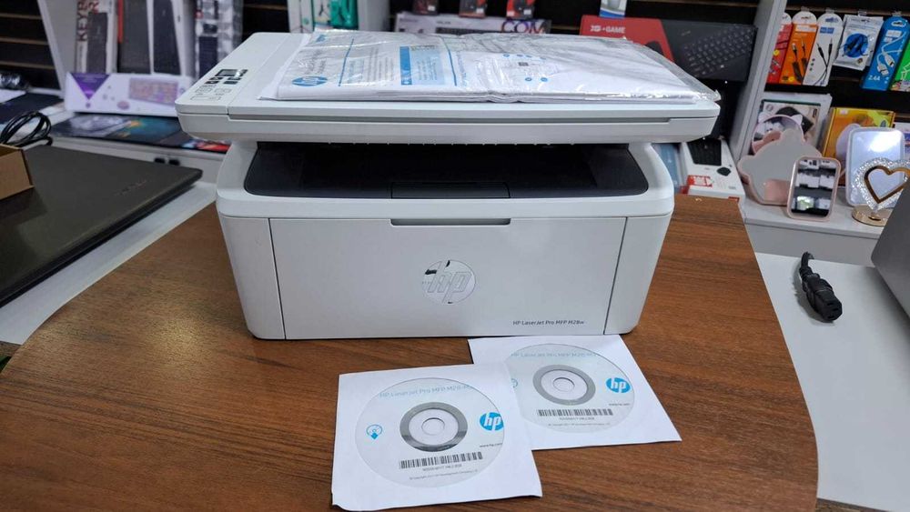 Принтер МФУ HP LaserJetPro MFP M28w новый