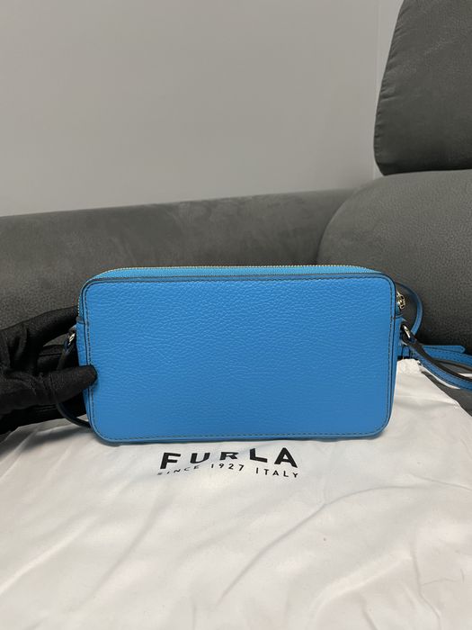 Furla Primula нова синя чанта