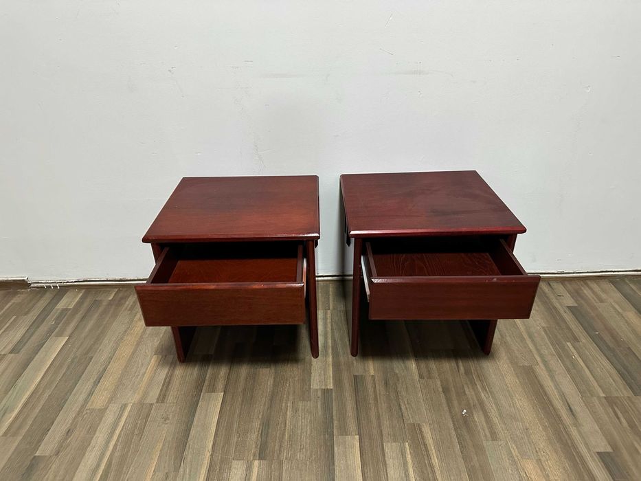 20 buc Noptiera pentru dormitor cu sertar; Mic dulap din MDF