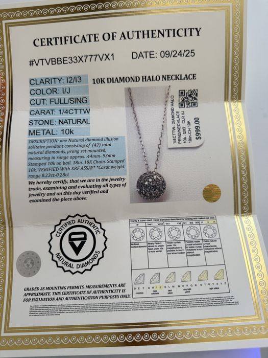 Продам бриллиантовый кулон