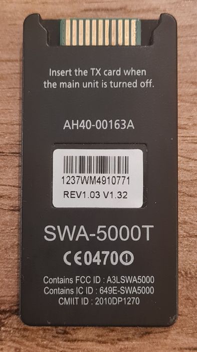 Samsung SWA-5000T - TX карта AH40-00163A, трансмитер за система SWA-5000 (за безжични колони)SWA.