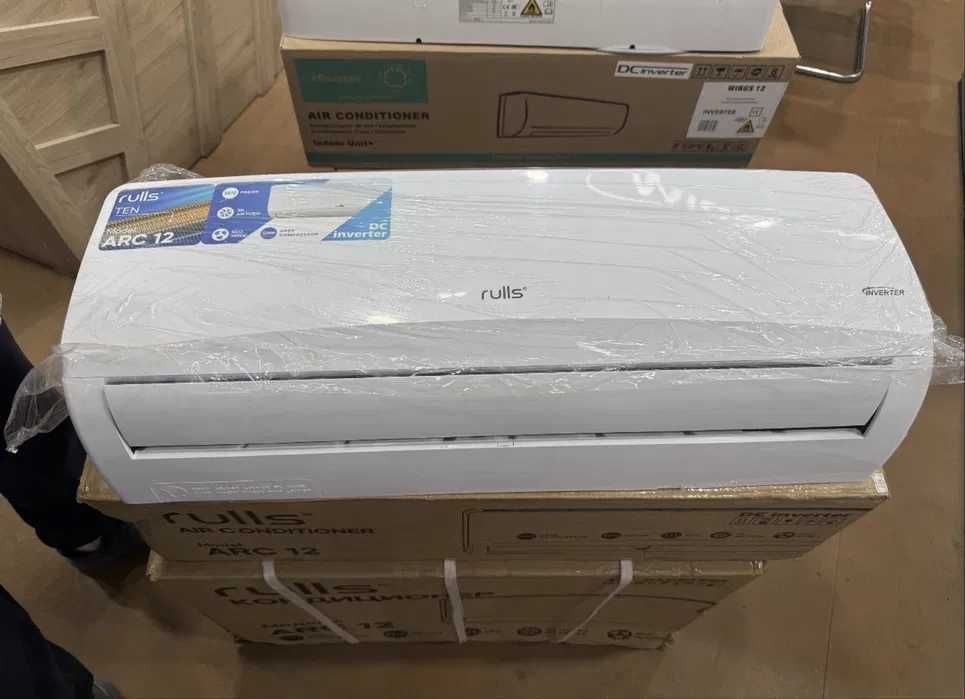 Кондиционер Rulls 12” DC Inverter,  А++ класс