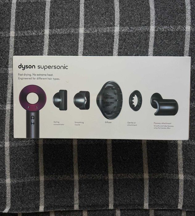 Dyson Supersonic HD08 - Nou, Sigilat - 5 Acesorii - Original